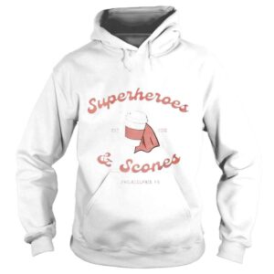 Hoodie LiLos Superheroes And Scones Logo Shirt