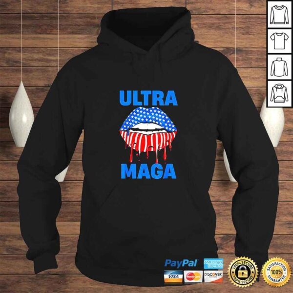 Lips American Flag Ultra Maga 2022 TShirt - Image 4