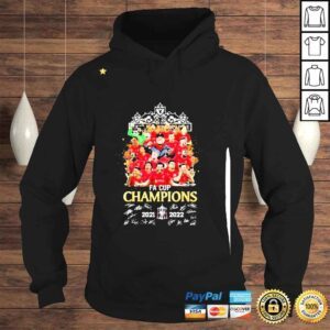 Hoodie Liverpool FA Cup Champions 2021 2022 signatures shirt