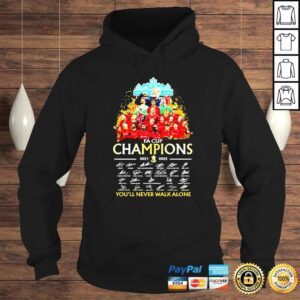 Hoodie Liverpool FA Cup Champions 2021 2022 youll never walk alone shirt