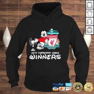 Hoodie Liverpool x Mickey Mouse Disney Lover Champion League shirt