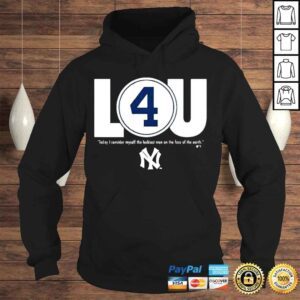 Hoodie Lou gehrig new york yankees shirt