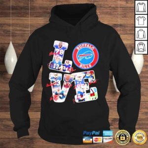 Hoodie Love Buffalo Bills team player shirt