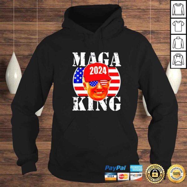 MAGA King 2024 Trump Republicans US Flag Anti Biden 2022 Shirt - Image 4