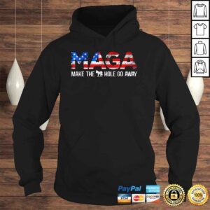 Hoodie MAGA Make The Ashole Go Away US Flag Shirt