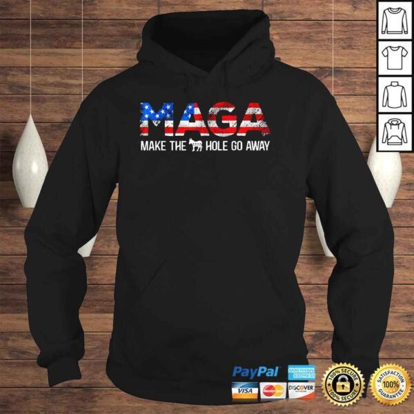 MAGA Make The Ashole Go Away US Flag Shirt - Image 4