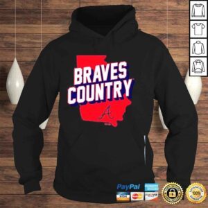 Hoodie MLB Atlanta Braves Country Shirt