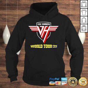 Hoodie MLW Von Hammers World Tour shirt