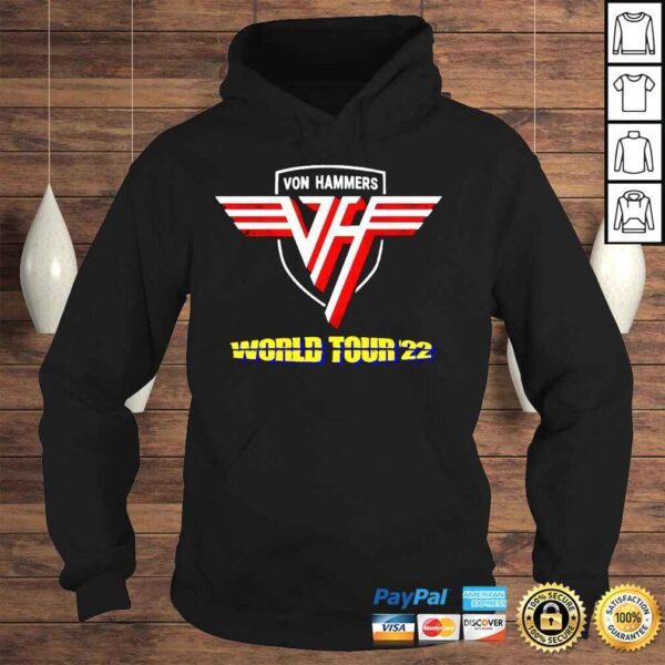 MLW Von Hammers World Tour shirt - Image 4