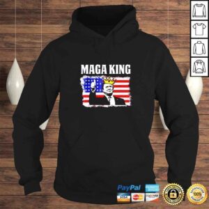 Hoodie Maga King Anti Biden US Flag Pro Trump TShirt