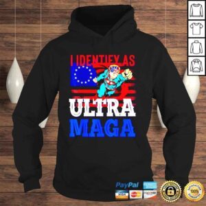 Hoodie Maga king Trump I identify as Ultra Maga shirt