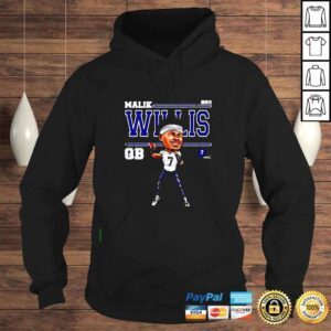 Hoodie Malik Willis Tennessee Cartoon shirt