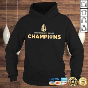 Hoodie Manchester City 2021 22 Premier League Champions shirt