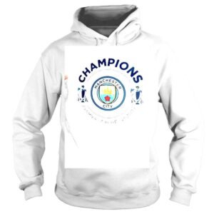 Hoodie Manchester City Champions Premier League 2021 2022 shirt