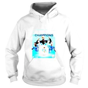 Hoodie Manchester City FC Premier League 2021 2022 Champions shirt