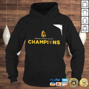 Hoodie Manchester City Premier League 2021 2022 Champions shirt