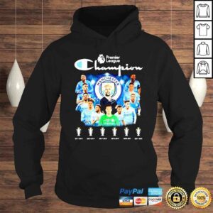 Hoodie Manchester City Premier League Champion 2011 2022 signatures shirt