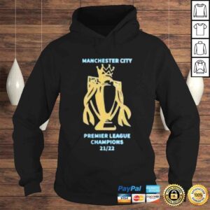 Hoodie Manchester City Premier League Champions 20212022 Winners shirt