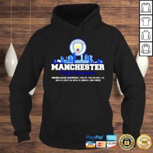 Hoodie Manchester City of Champions shirt