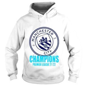 Hoodie Manchester city champions shirt