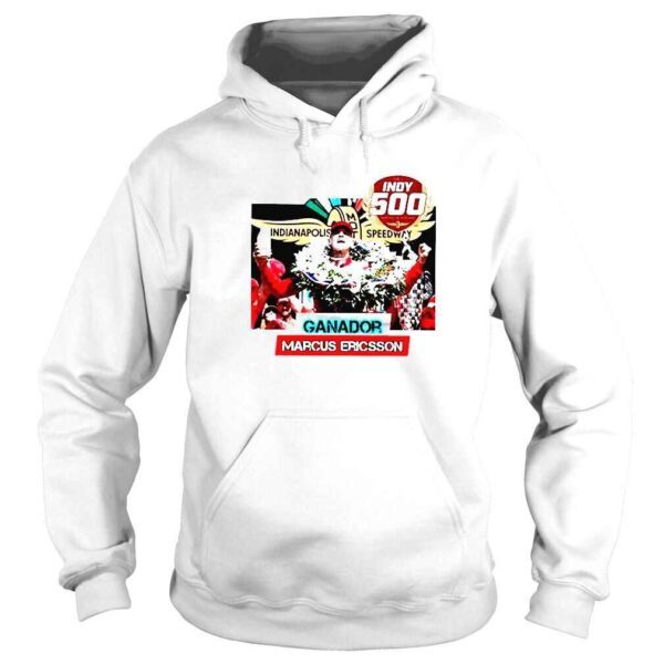 Marcus Ericsson Winner Indy 500 TShirt - Image 4