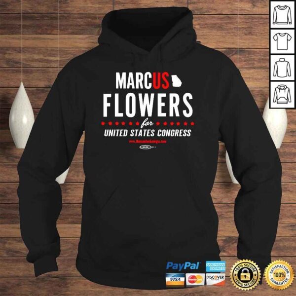 Marcus Flowers For Congress For United States Congress Shirt - Image 4