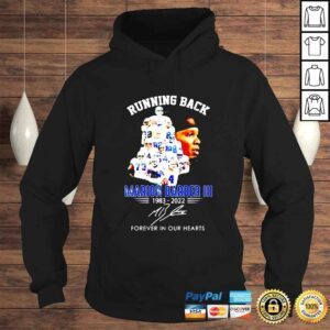 Hoodie Marion Barber Iii 10832022 Running Back Forever In Our Hearts Signature shirt