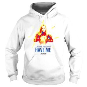 Hoodie Marvel Avengers Endgame Captain Marvel Logo shirt