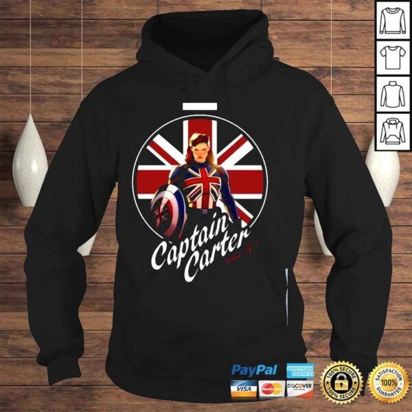 Marvel What If Captain Carter British Flag Shirt - Image 4