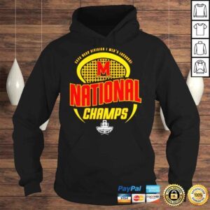 Hoodie Maryland Terrapins 2022 NCAA Mens Lacrosse National Champions T Shirt