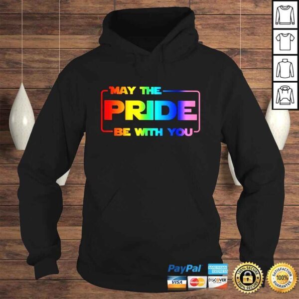 May the pride be with you Star Wars shirt - Image 4