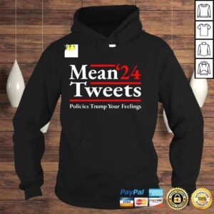 Hoodie Mean Tweets 2024 Pro Donald Trump 24 Anti Biden TShirt