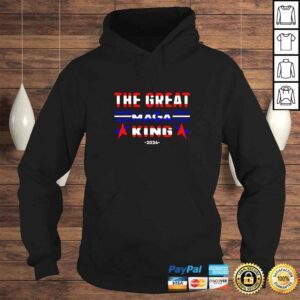 Hoodie Mega King USA Flag Proud Ultra Maga Trump 2024 TShirt