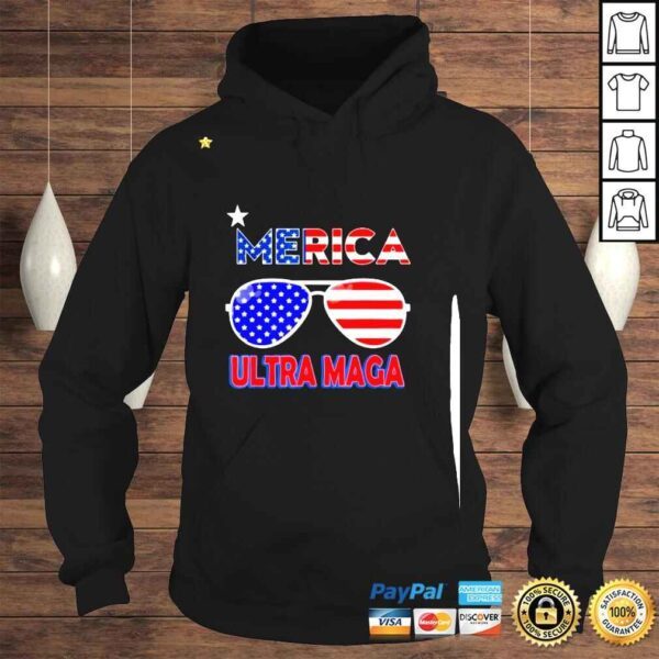 Merica Glass Ultra Maga shirt - Image 4