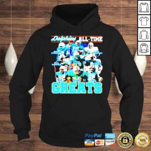 Hoodie Miami Dolphins All Time Greats Composite TShirt