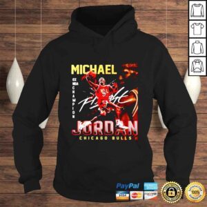 Hoodie Michael Jordan Chicago Bulls 6x NBA Champion signature shirt