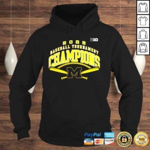 Hoodie Michigan Wolverines 2022 Big Ten Baseball Conference Tournament Champions shirt