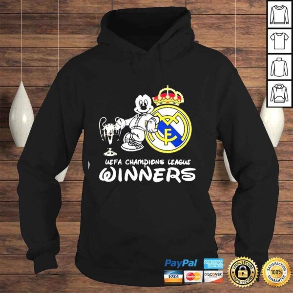 Mickey Mouse Disney Lover Real Madrid Champion League Winner Shirt - Image 4