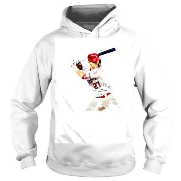 Mike Trout Los Angeles Angels art painting baseball shirt - Image 4