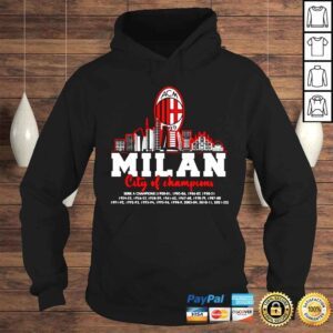 Hoodie Milan City of Champions shirt