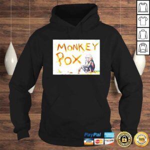 Hoodie Monkey Pox Bill Gates Bio Terrorist TShirt