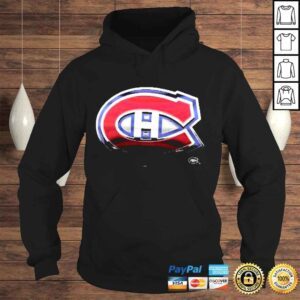 Hoodie Montreal Canadiens Fanatics Branded Personalized Midnight Mascot Logo TShirt