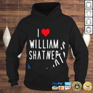 Hoodie Mr Fancy Pants I love William Shatner shirt