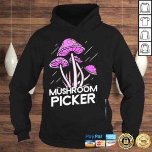 Hoodie Mushroom picker collecting picking collect shirt