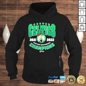 Hoodie NBA Boston celtics 2022 eastern conference champions trap shirt