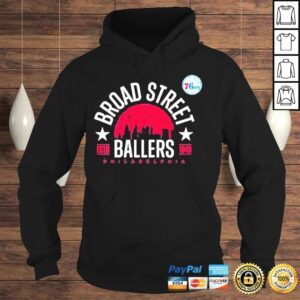 Hoodie NBA philadelphia 76ers broad street ballers 2022 shirt