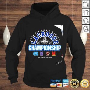 Hoodie NCAA Division I Womens Lacrosse 2022 Championship Final Champion Jersey shirt