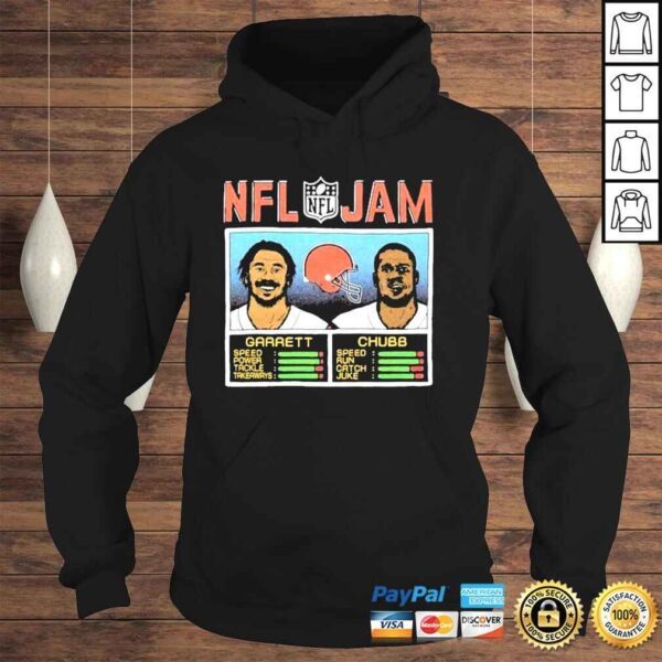 NFL Jam Browns Myles Garrett And Nick Chubb shirt - Image 4