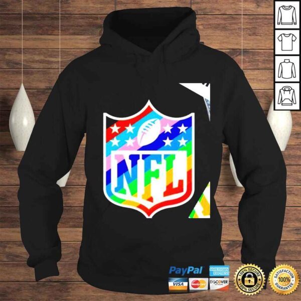 NFL Shield LGBT Pride logo shirt - Image 4