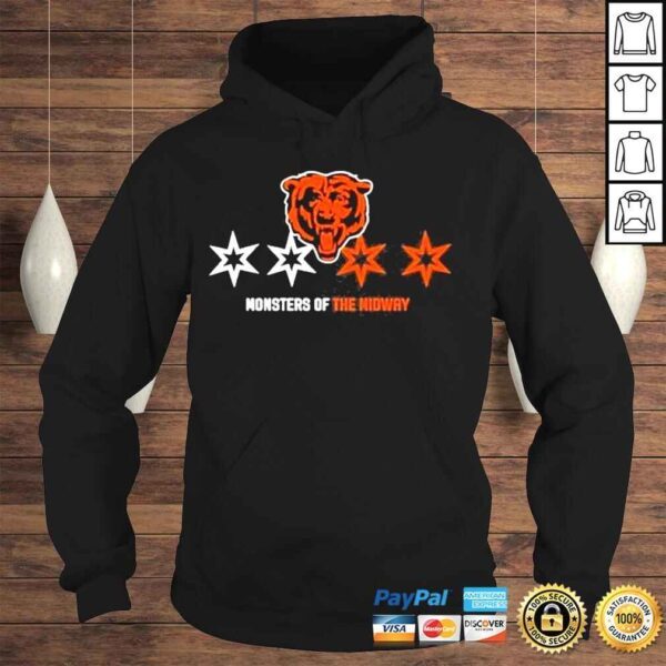 NFL chicago bears monsters of the midway 2022 shirt - Image 4